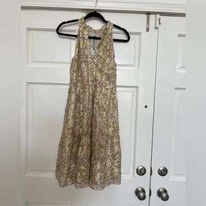Zara Girls Gold Dress